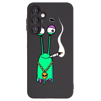 Picasee silikónový čierny obal pre Samsung Galaxy A16 5G - Earth - Sám doma