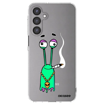 Picasee silikónový prehľadný obal pre Samsung Galaxy A16 5G - Earth - Sám doma