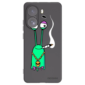 Picasee silikónový čierny obal pre Xiaomi Poco X7 - Earth - Sám doma