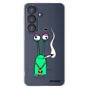 Picasee silikónový prehľadný obal pre Samsung Galaxy S25 5G - Earth - Sám doma