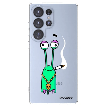 Picasee silikónový prehľadný obal pre Samsung Galaxy S25 Ultra 5G - Earth - Sám doma