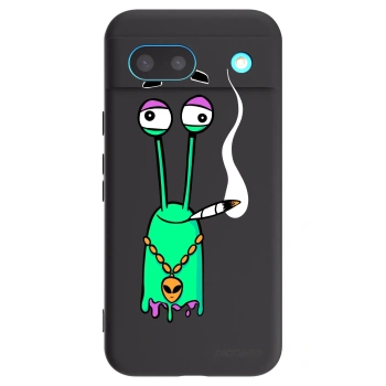 Picasee silikónový čierny obal pre Google Pixel 8a - Earth - Sám doma