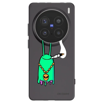 Picasee silikónový čierny obal pre Vivo X200 Pro - Earth - Sám doma