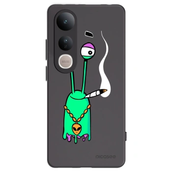 Picasee silikónový čierny obal pre Vivo V50 Lite 5G - Earth - Sám doma