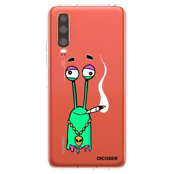 Picasee silikónový prehľadný obal pre Huawei P30 - Earth - Sám doma