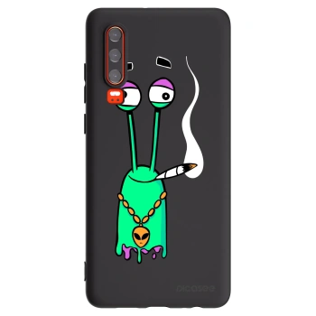 Picasee silikónový čierny obal pre Huawei P30 - Earth - Sám doma