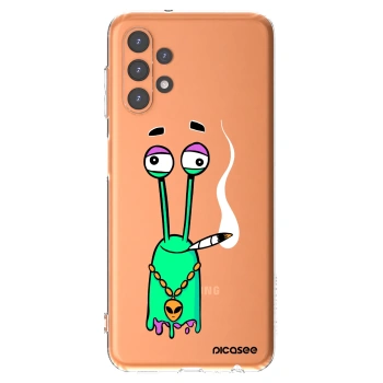 Picasee silikónový prehľadný obal pre Samsung Galaxy A13 5G - Earth - Sám doma
