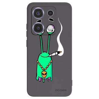 Picasee silikónový čierny obal pre Xiaomi Redmi Note 14S - Earth - Sám doma