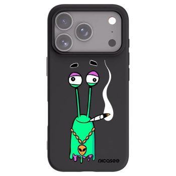 Picasee silikónový čierny obal pre Apple iPhone 17 Pro - Earth - Sám doma
