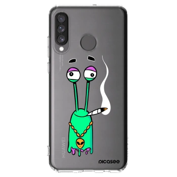 Picasee silikónový prehľadný obal pre Huawei P30 Lite - Earth - Sám doma