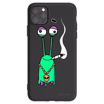 Picasee silikónový čierny obal pre Apple iPhone 11 Pro Max - Earth - Sám doma