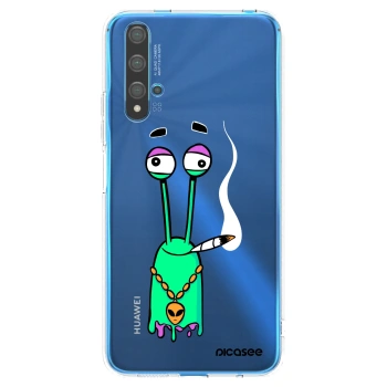 Picasee silikónový prehľadný obal pre Huawei Nova 5T - Earth - Sám doma