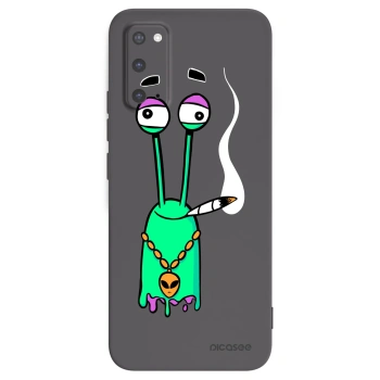 Picasee silikónový čierny obal pre Samsung Galaxy S20 G980F - Earth - Sám doma