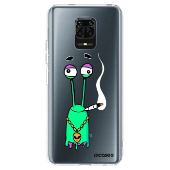 Picasee silikónový prehľadný obal pre Xiaomi Redmi Note 9S - Earth - Sám doma