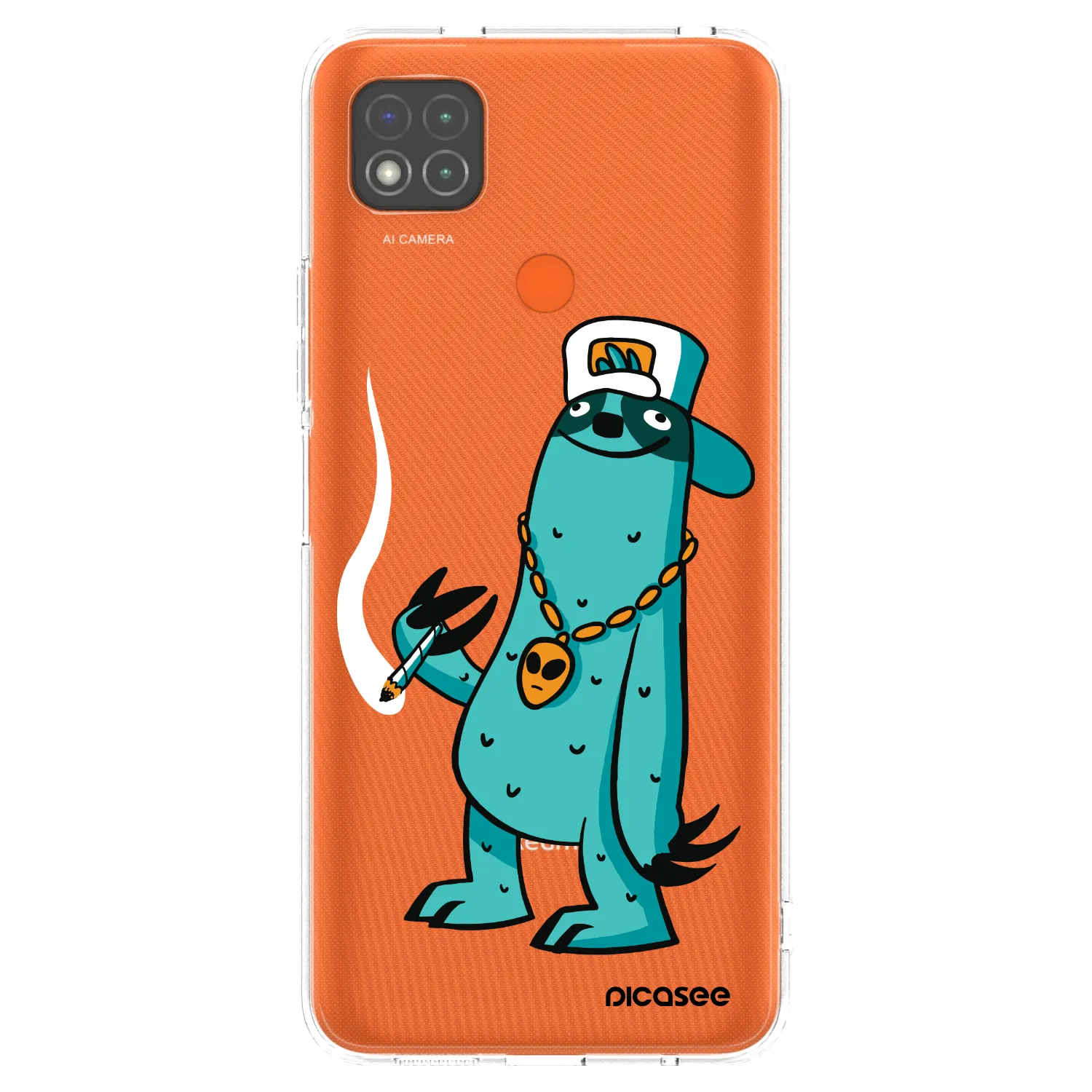 Picasee silikónový prehľadný obal pre Xiaomi Redmi 9C - Earth - Je mi fajn