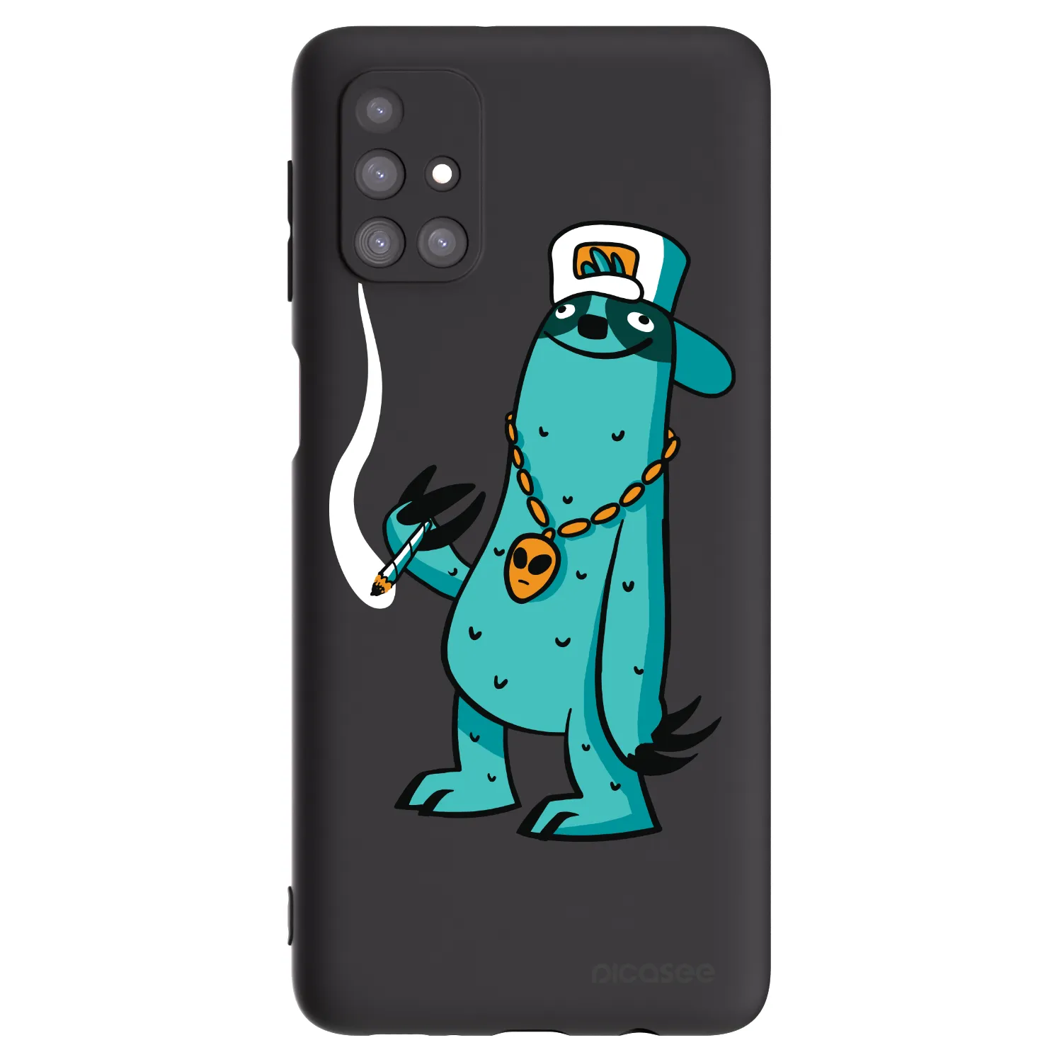 Picasee silikónový čierny obal pre Samsung Galaxy M31s - Earth - Je mi fajn