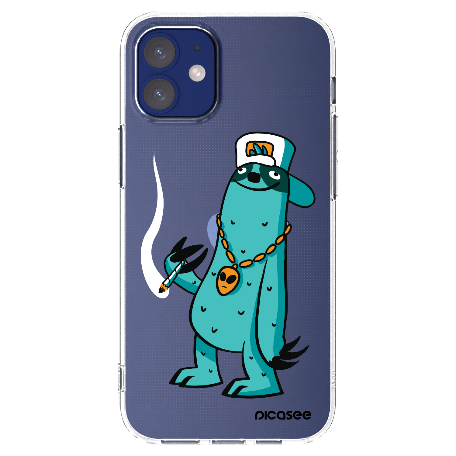 Picasee silikónový prehľadný obal pre Apple iPhone 12 mini - Earth - Je mi fajn