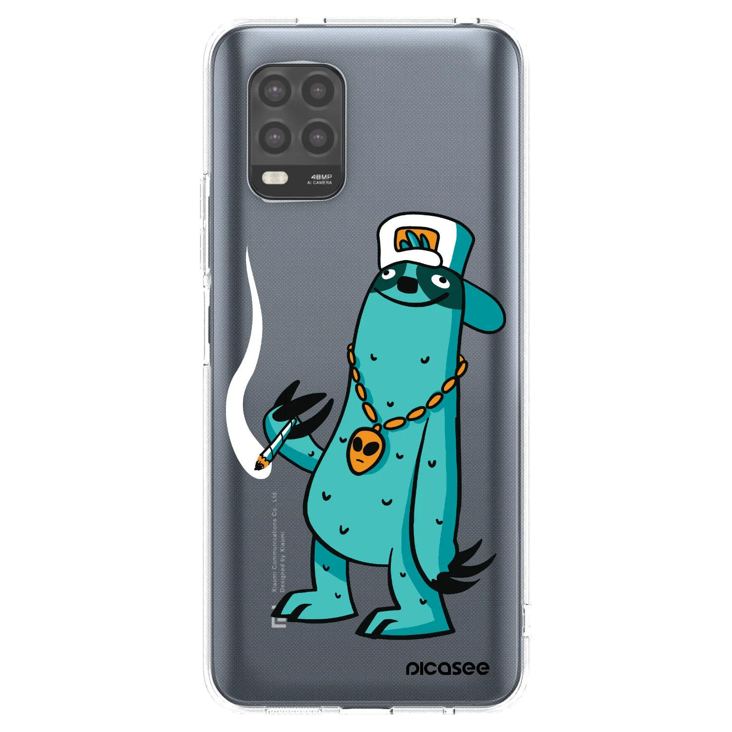 Silikónový prehľadný obal pre Xiaomi Mi 10 Lite - Earth - Je mi fajn