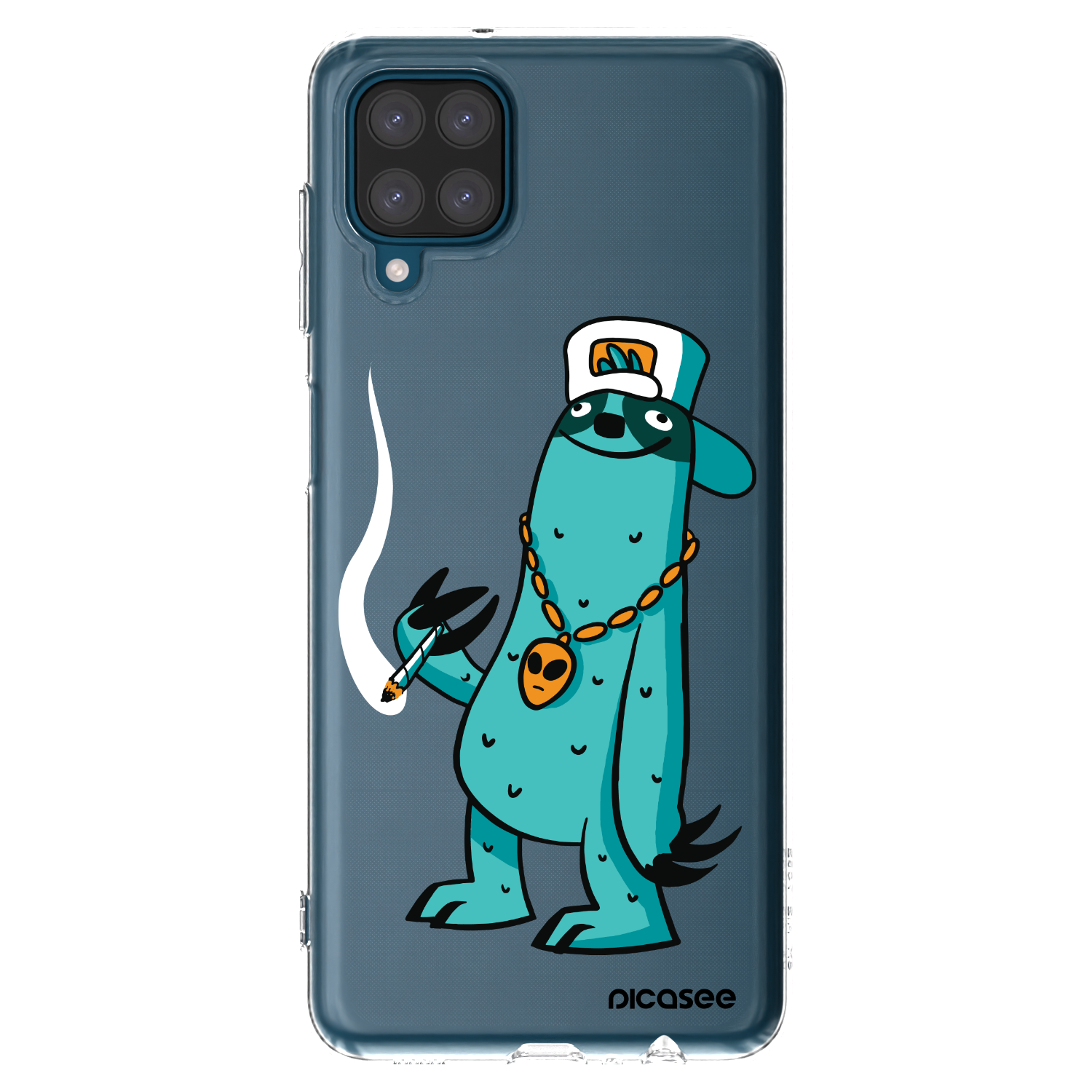 Silikónový prehľadný obal pre Samsung Galaxy A12 A125F - Earth - Je mi fajn