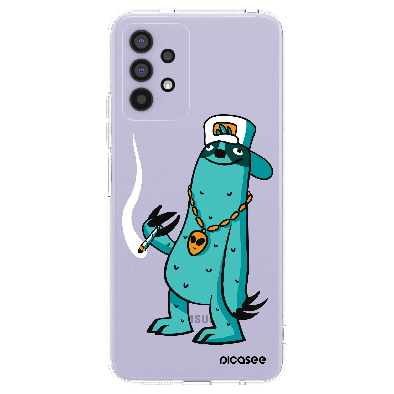 Picasee silikónový prehľadný obal pre Samsung Galaxy A32 4G SM-A325F - Earth - Je mi fajn