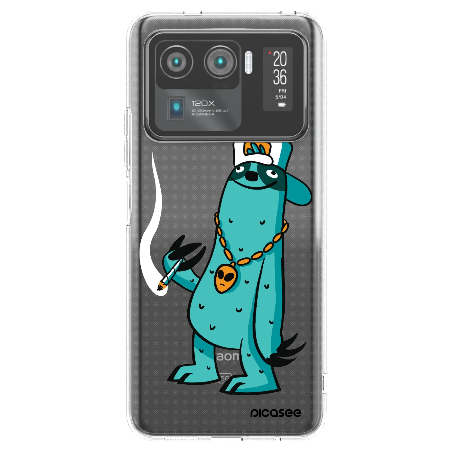 Picasee silikónový prehľadný obal pre Xiaomi Mi 11 Ultra - Earth - Je mi fajn