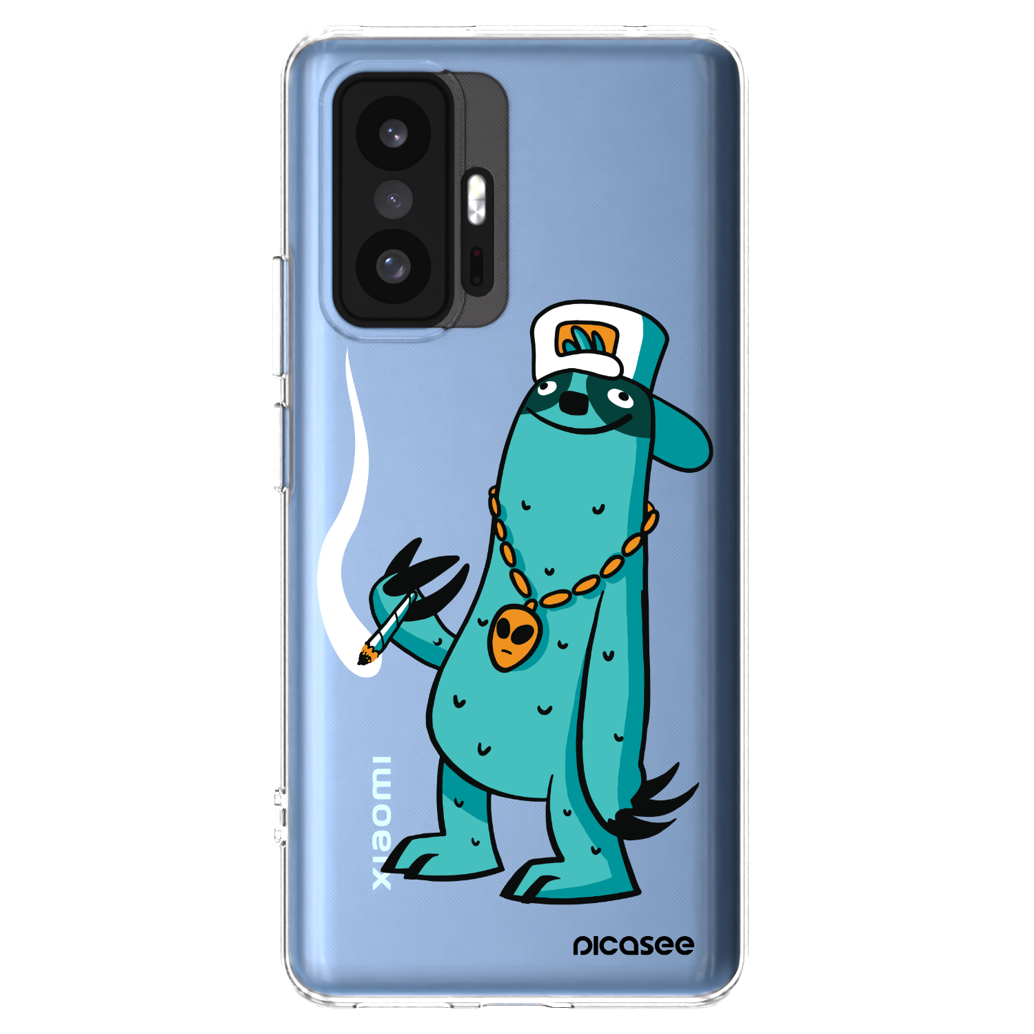Picasee silikónový prehľadný obal pre Xiaomi 11T - Earth - Je mi fajn