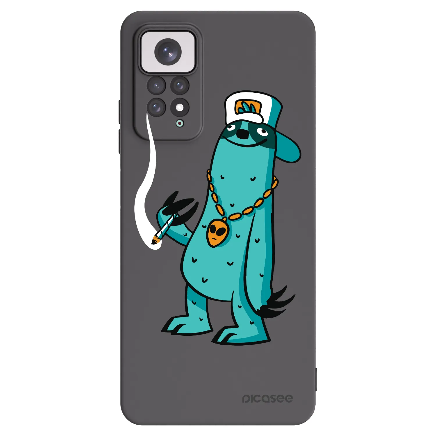 Picasee silikónový čierny obal pre Xiaomi Redmi Note 11 - Earth - Je mi fajn