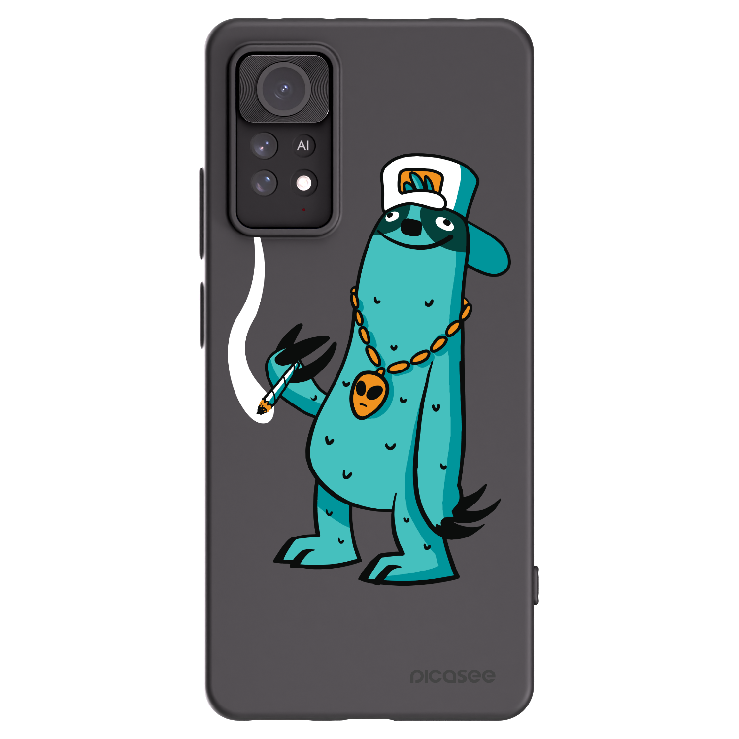 Picasee silikónový čierny obal pre Xiaomi Redmi Note 11 Pro 5G - Earth - Je mi fajn