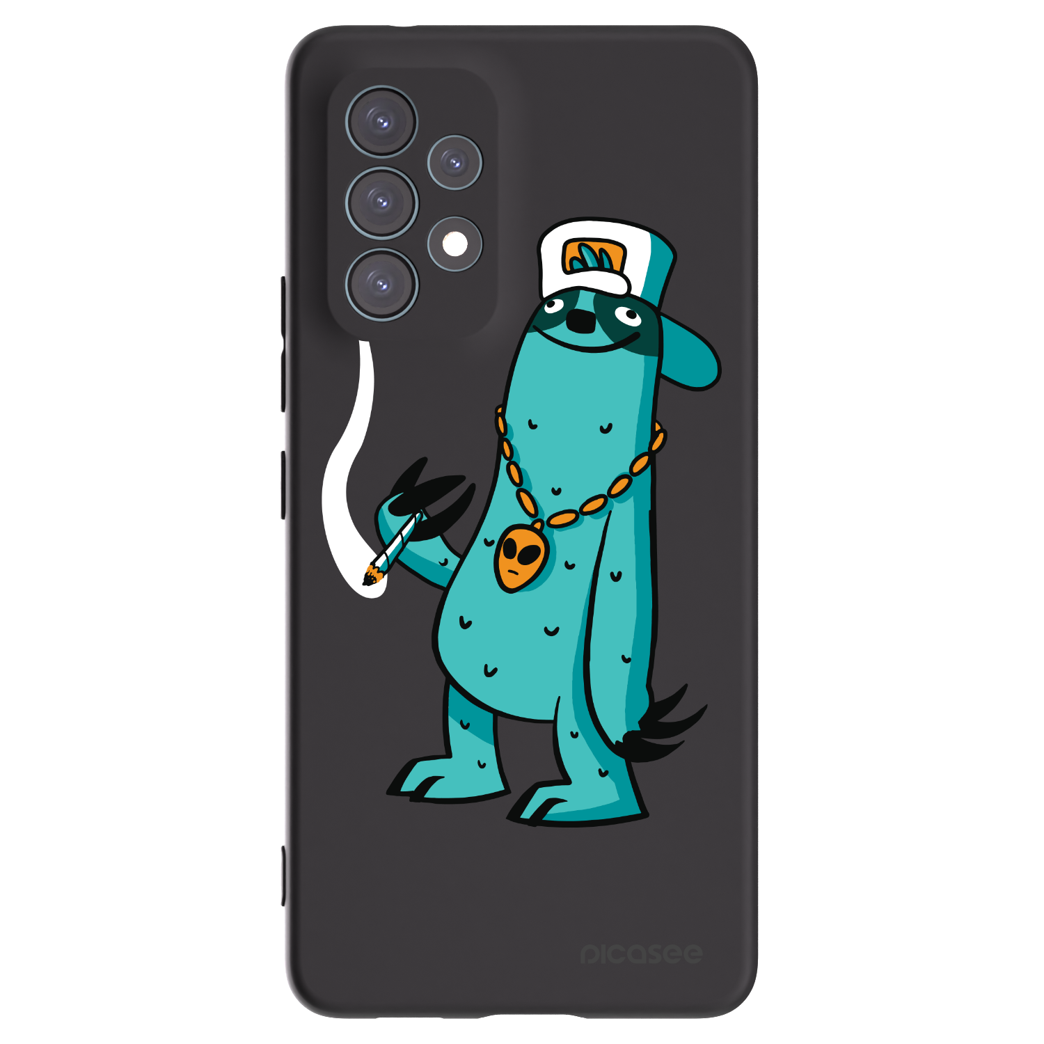 Picasee silikónový čierny obal pre Samsung Galaxy A53 5G A536 - Earth - Je mi fajn