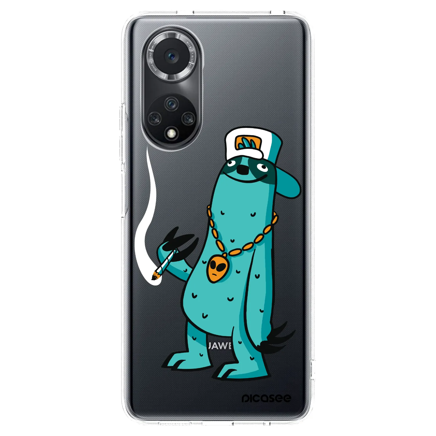 Picasee silikónový prehľadný obal pre Huawei Nova 9 SE - Earth - Je mi fajn
