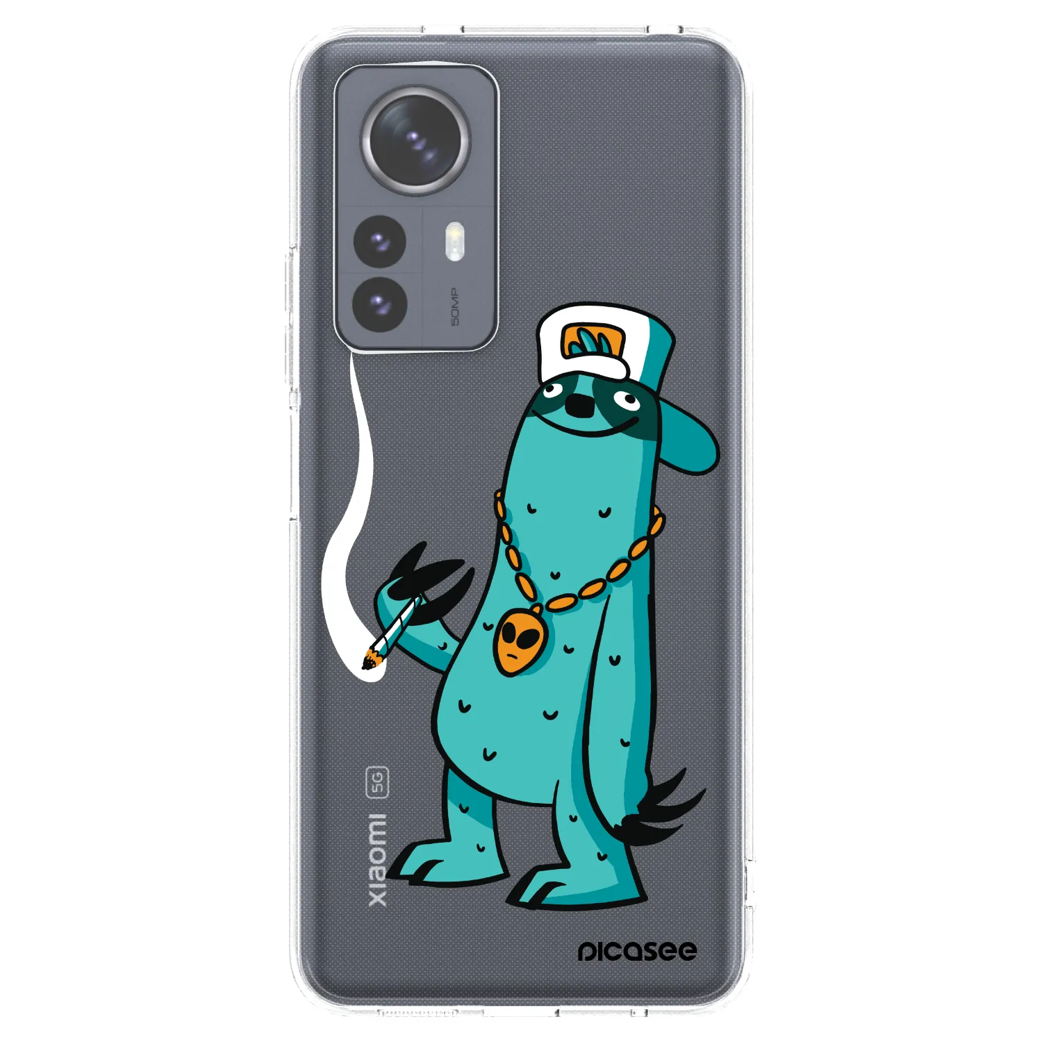 Picasee silikónový prehľadný obal pre Xiaomi 12 Pro - Earth - Je mi fajn