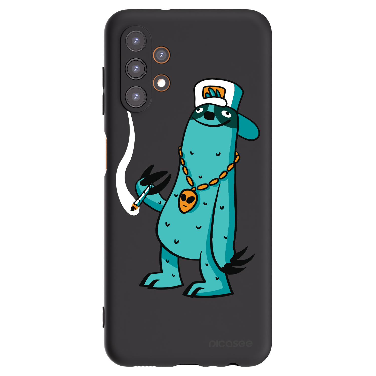 Picasee silikónový čierny obal pre Samsung Galaxy A13 4G A135 - Earth - Je mi fajn