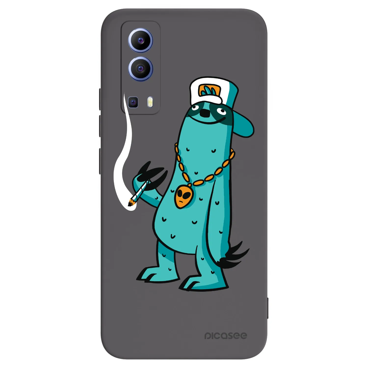 Picasee silikónový čierny obal pre Vivo Y52 5G - Earth - Je mi fajn