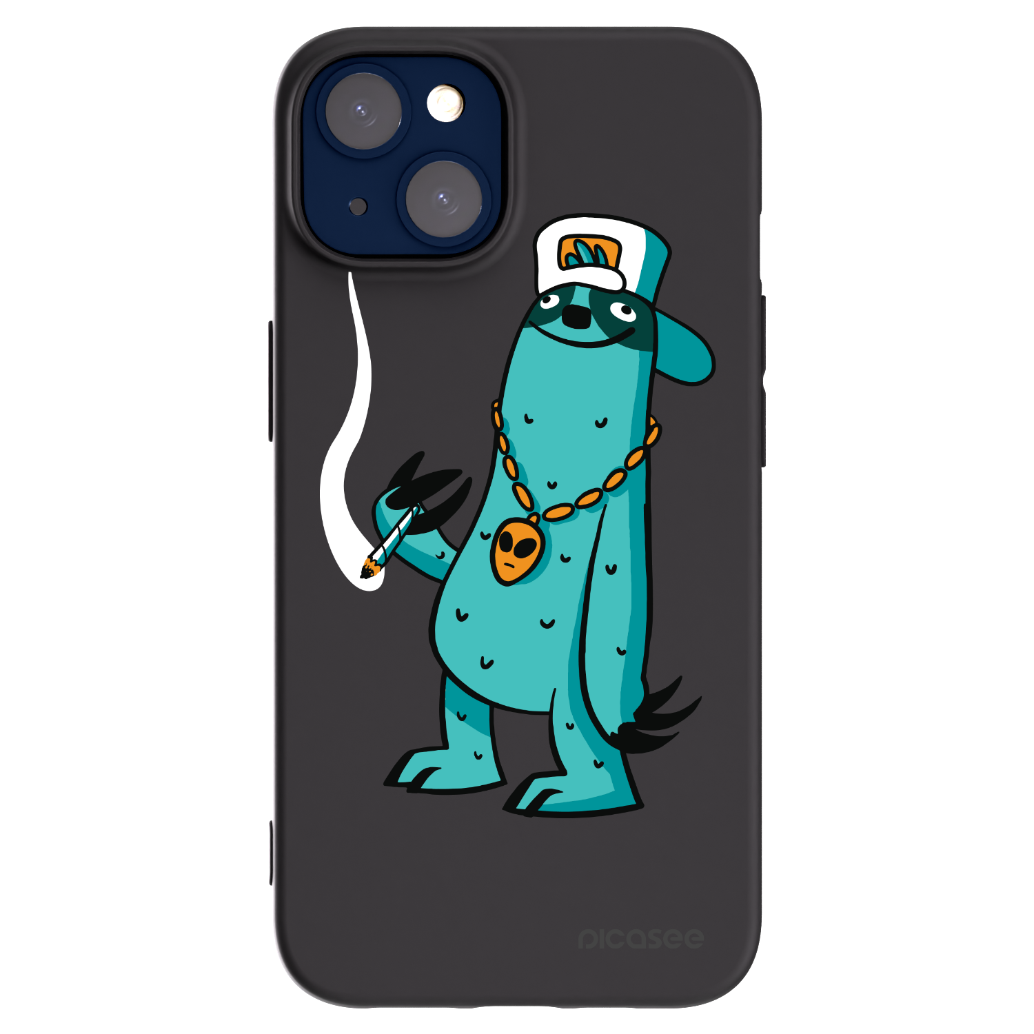 Picasee silikónový čierny obal pre Apple iPhone 14 - Earth - Je mi fajn