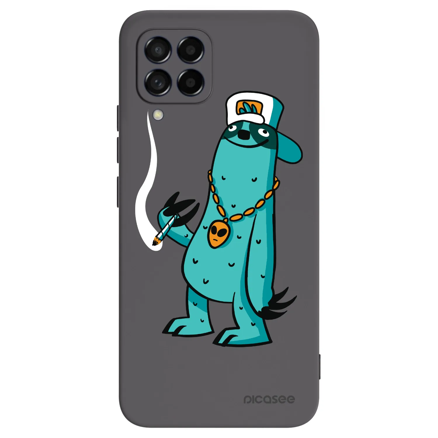 Picasee silikónový čierny obal pre Samsung Galaxy M53 5G - Earth - Je mi fajn