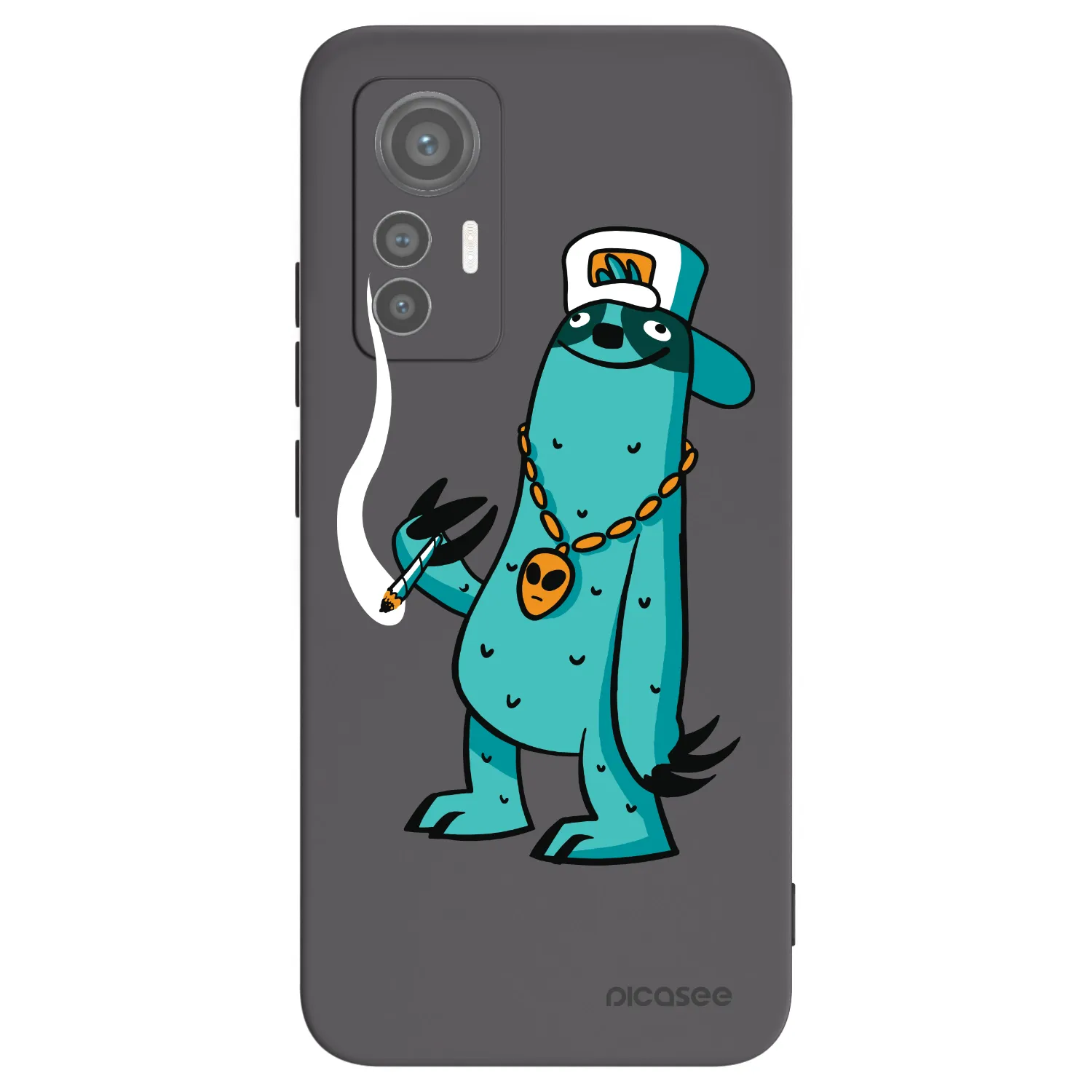 Silikónový čierny obal pre Xiaomi 12 Lite - Earth - Je mi fajn