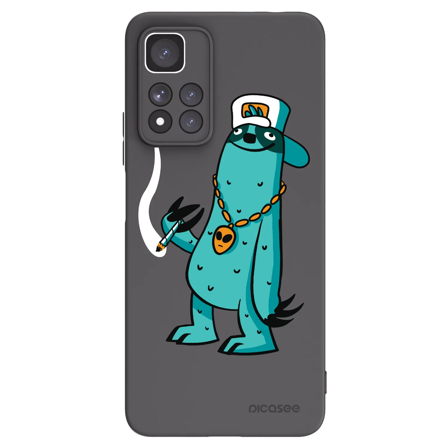 Silikónový čierny obal pre Xiaomi Redmi Note 11 Pro+ 5G - Earth - Je mi fajn
