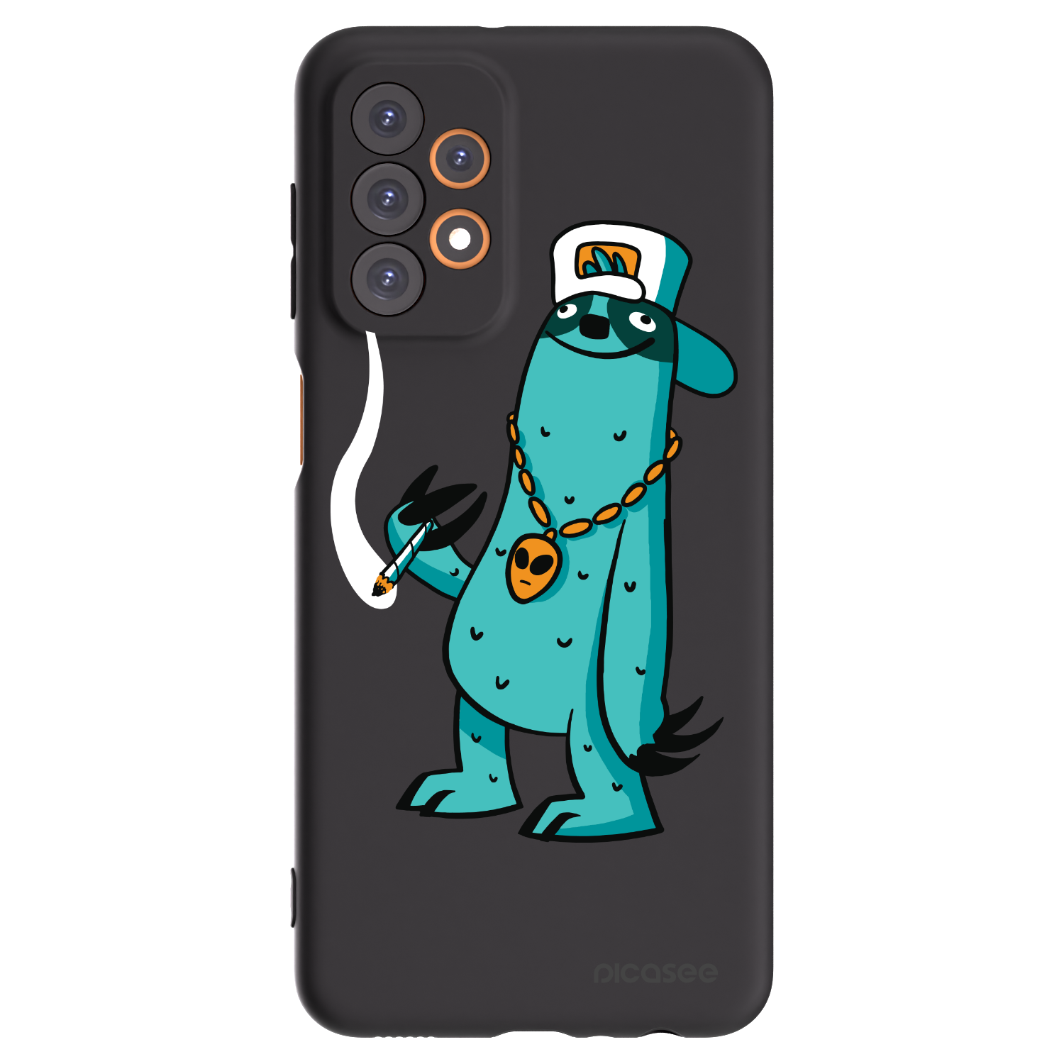 Picasee silikónový čierny obal pre Samsung Galaxy A23 A235F 4G - Earth - Je mi fajn