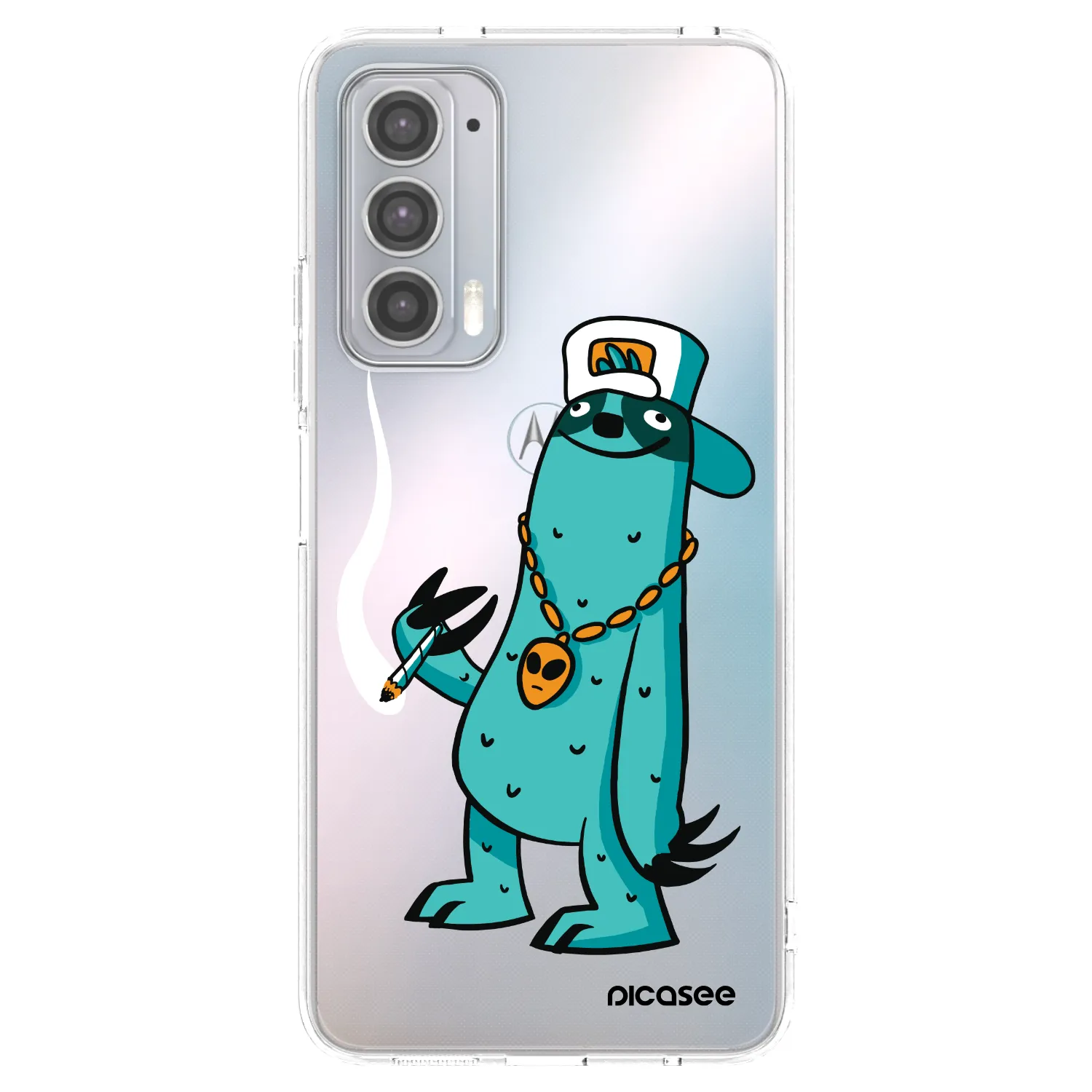 Picasee silikónový prehľadný obal pre Motorola Edge 20 - Earth - Je mi fajn
