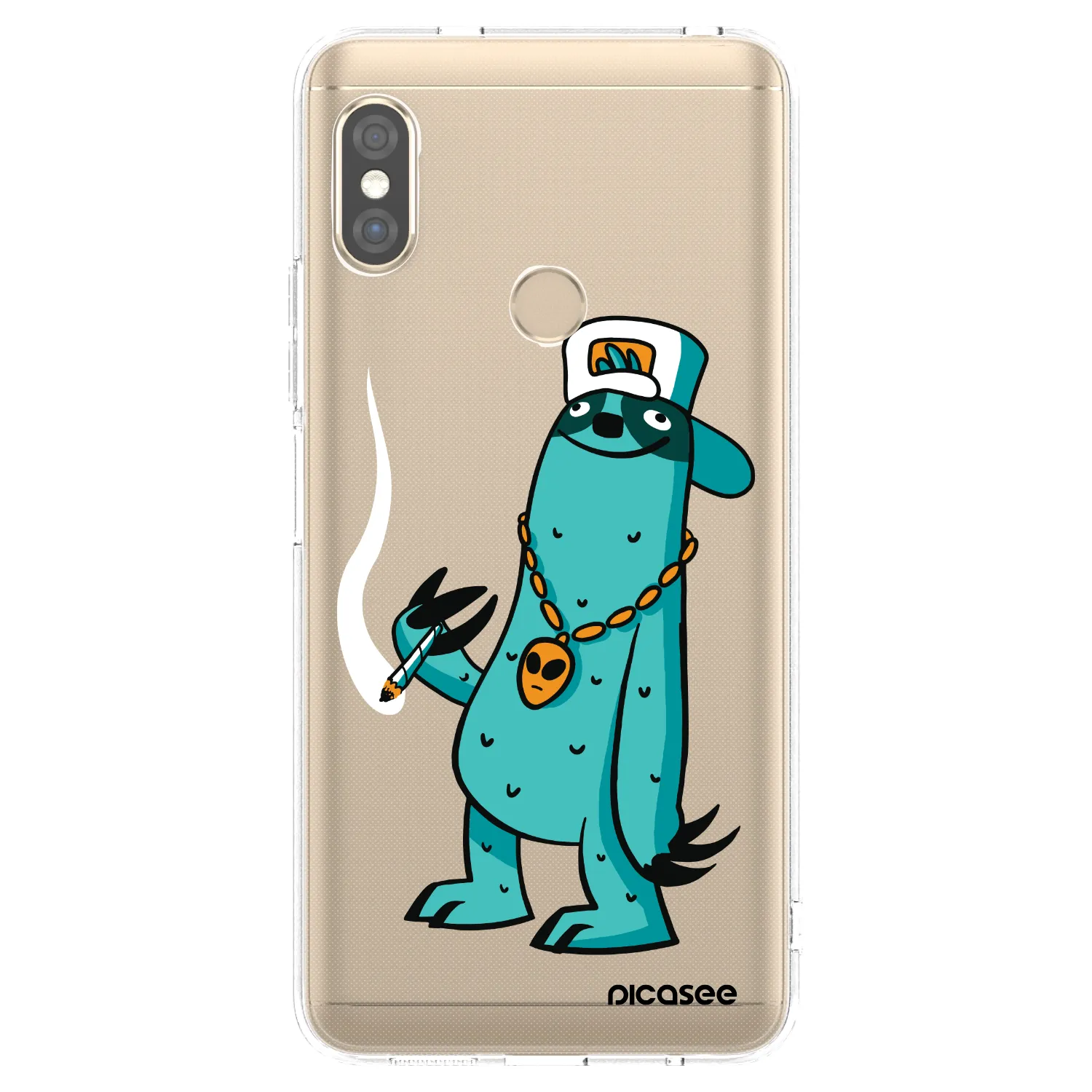 Silikónový prehľadný obal pre Xiaomi Redmi Note 5 Global - Earth - Je mi fajn