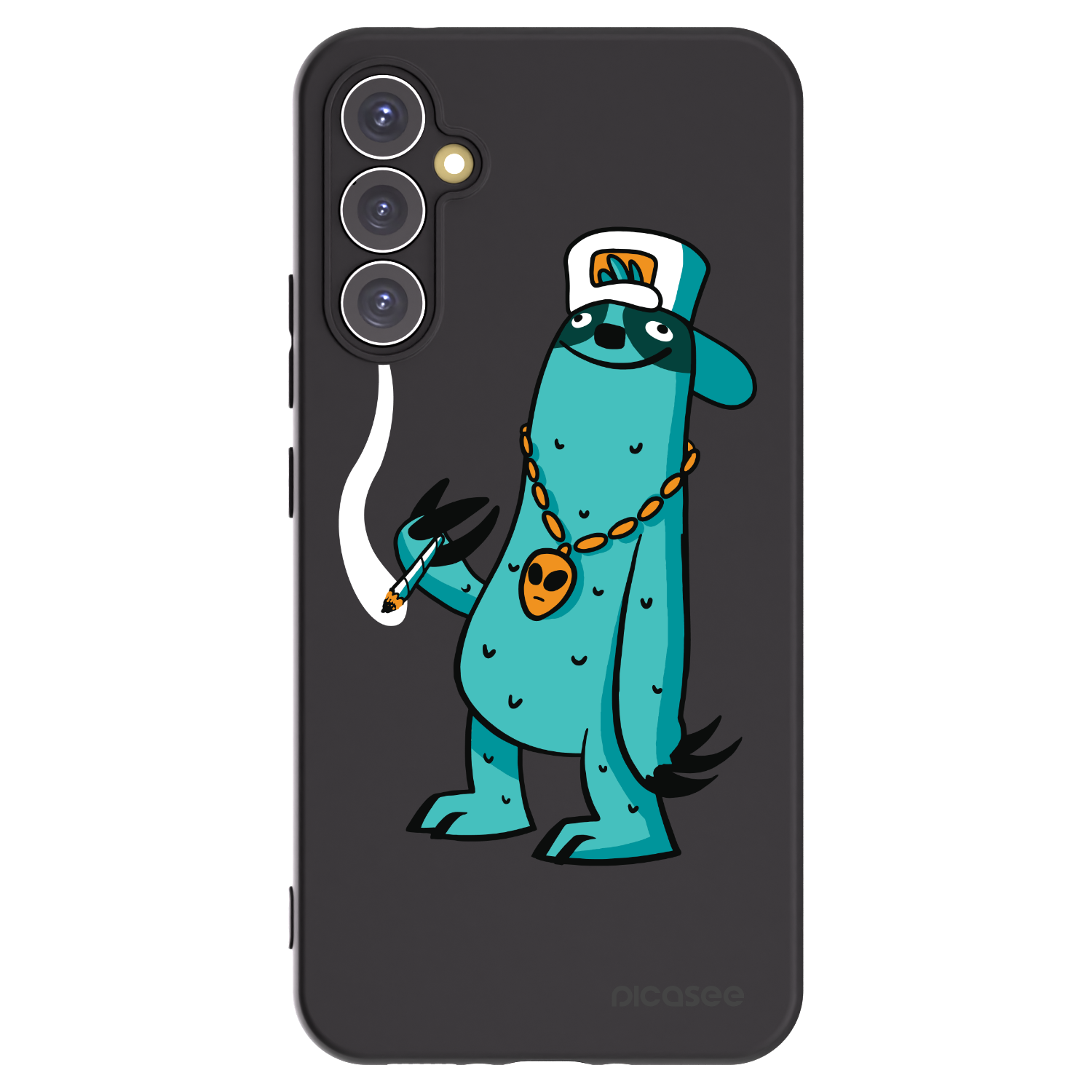 Picasee silikónový čierny obal pre Samsung Galaxy A34 5G A346B - Earth - Je mi fajn