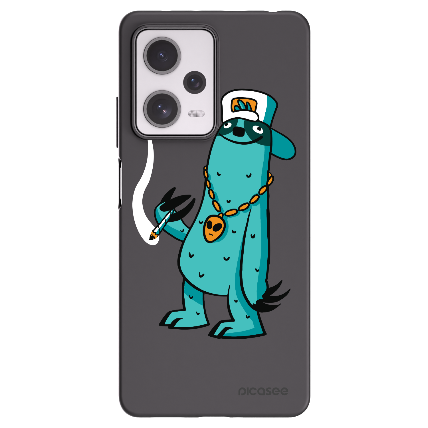 Picasee silikónový čierny obal pre Xiaomi Redmi Note 12 Pro+ 5G - Earth - Je mi fajn