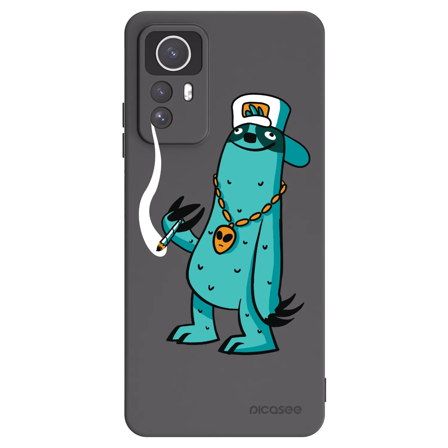 Picasee silikónový čierny obal pre Xiaomi Redmi Note 12S - Earth - Je mi fajn