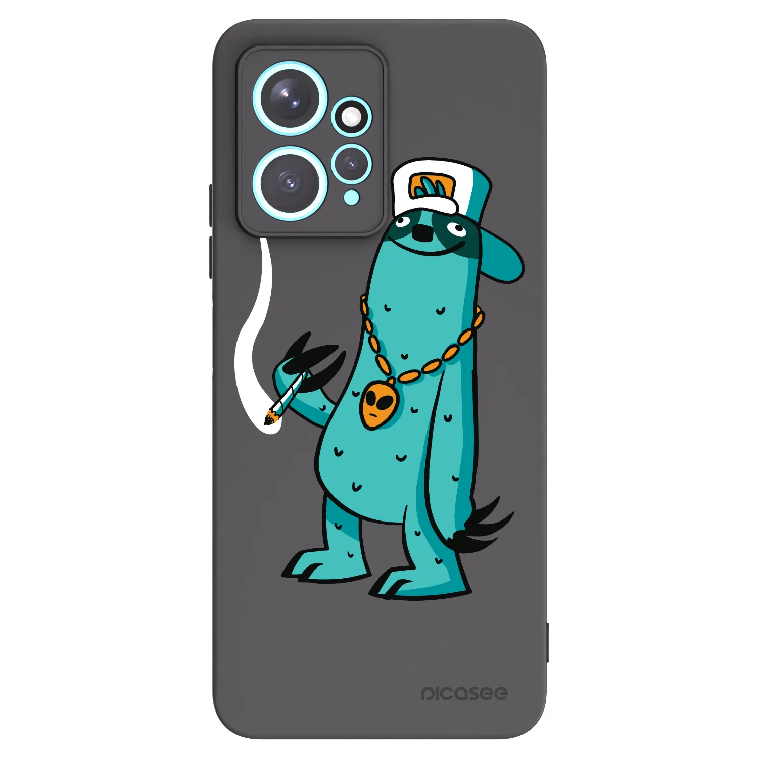 Picasee silikónový čierny obal pre Xiaomi Redmi Note 12 4G - Earth - Je mi fajn
