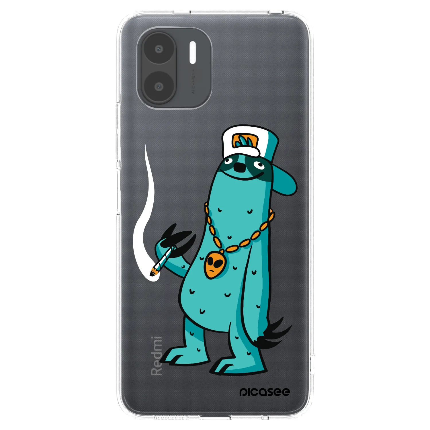 Picasee silikónový prehľadný obal pre Xiaomi Redmi A2 - Earth - Je mi fajn