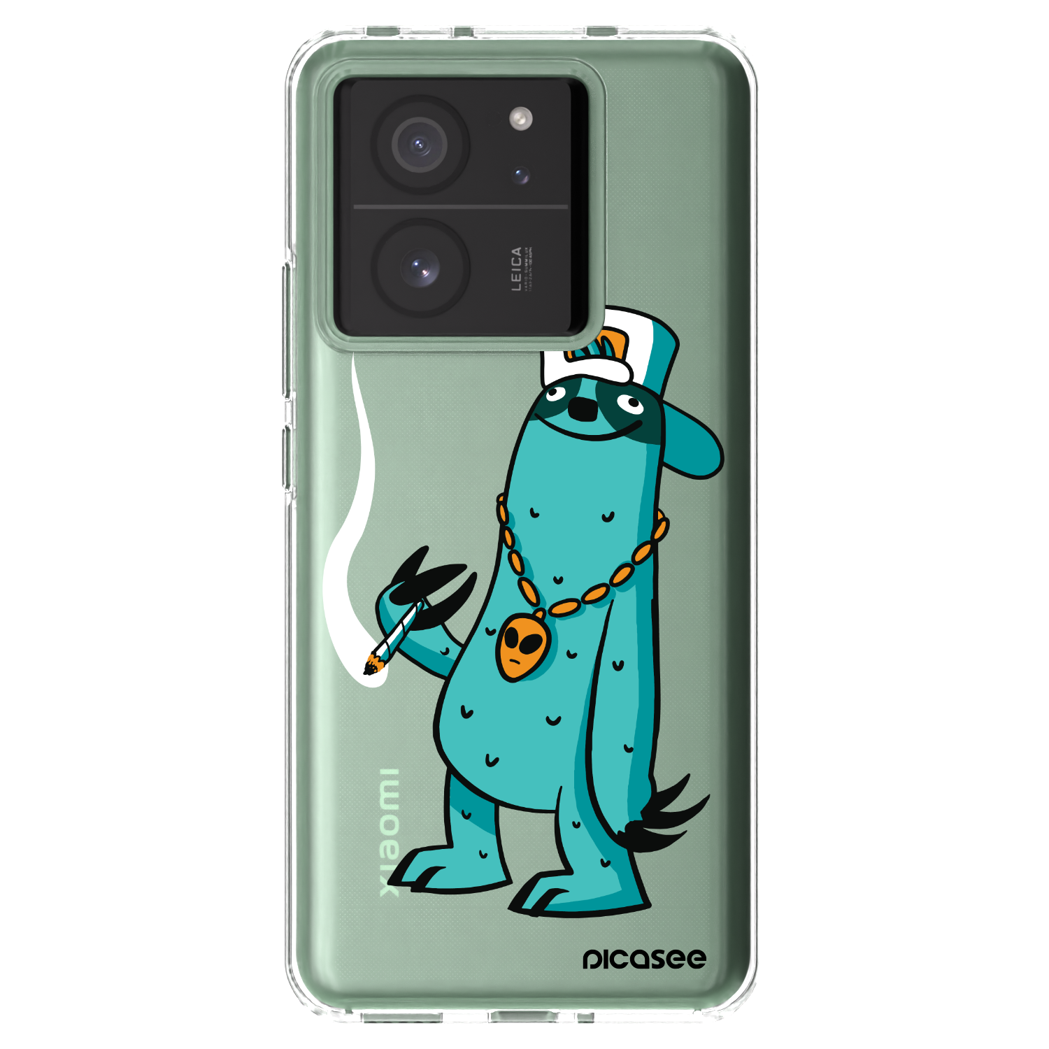 Picasee silikónový prehľadný obal pre Xiaomi 13T - Earth - Je mi fajn