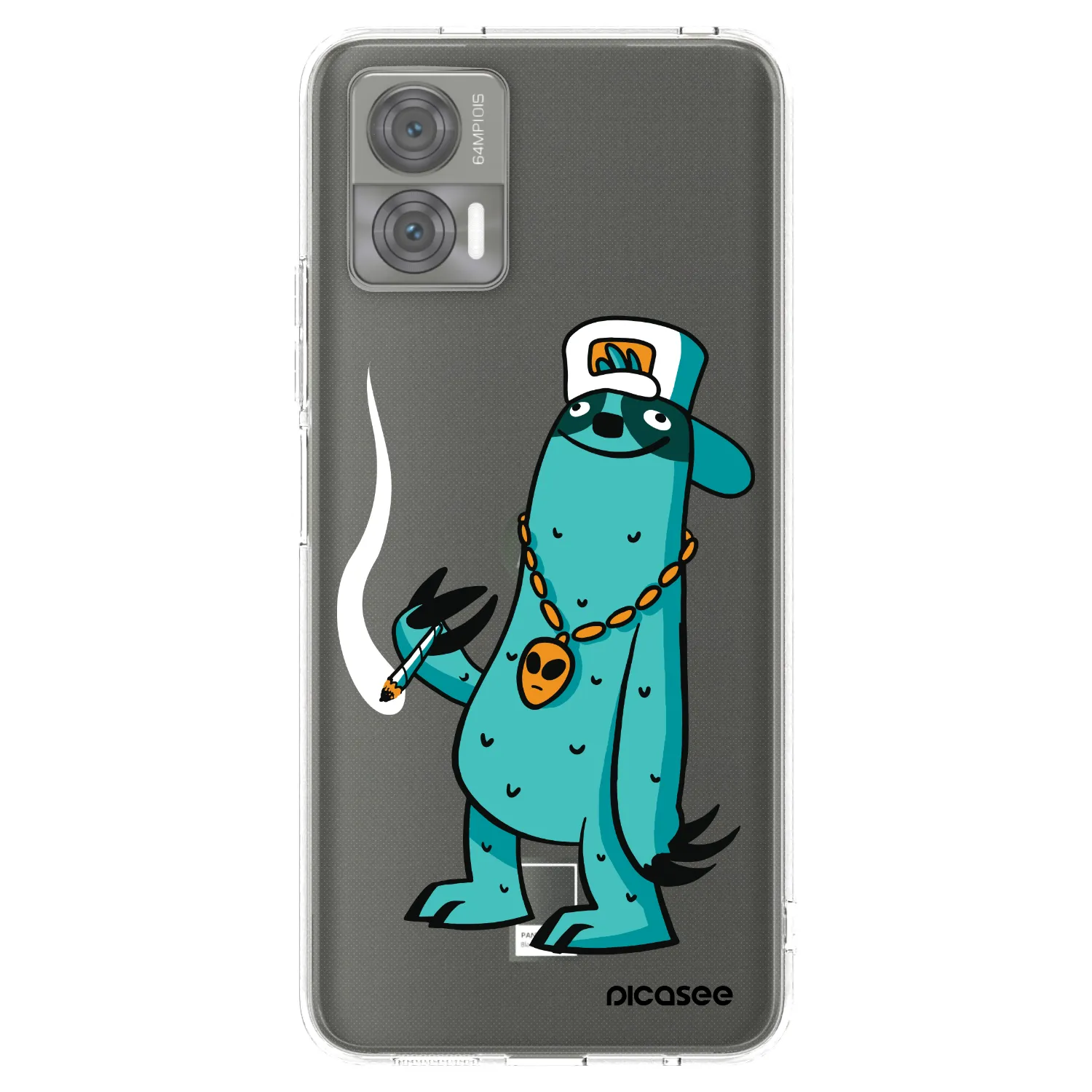 Picasee silikónový prehľadný obal pre Motorola Edge 30 Neo - Earth - Je mi fajn