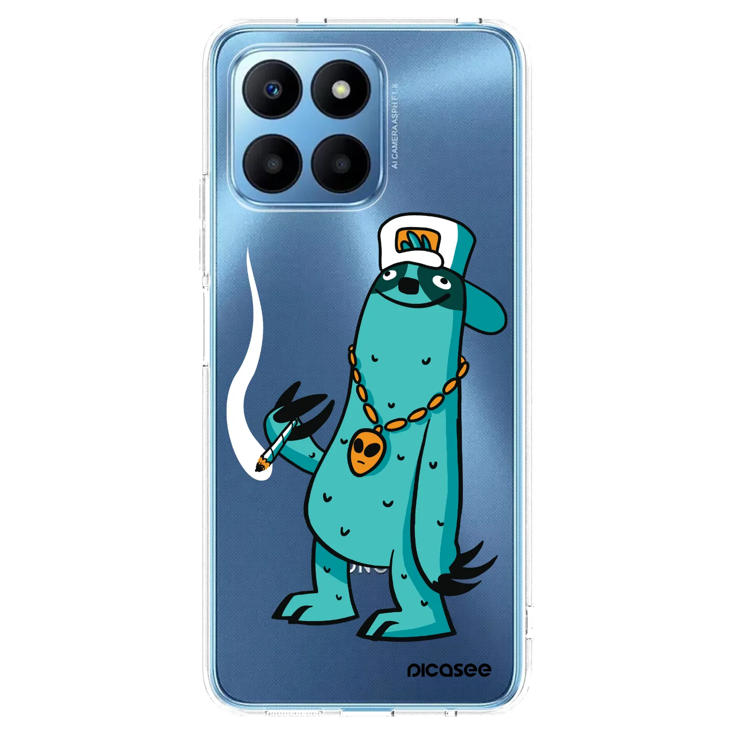 Picasee silikónový prehľadný obal pre Honor 70 Lite - Earth - Je mi fajn