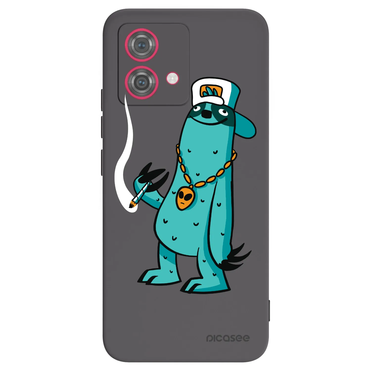 Silikónový čierny obal pre Motorola Moto G84 5G - Earth - Je mi fajn