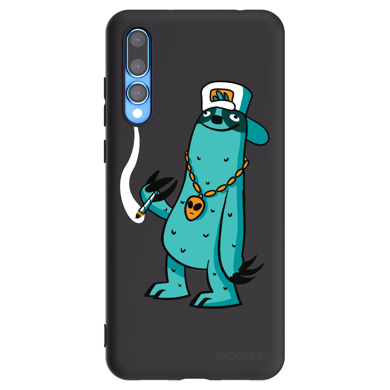Picasee silikónový čierny obal pre Huawei P20 Pro - Earth - Je mi fajn